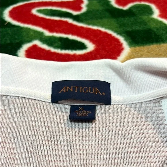 90's Vintage Jacksonville Jaguars Polo Collared Shirt Antigua Sz XL NFL Y2k - Picture 3 of 5